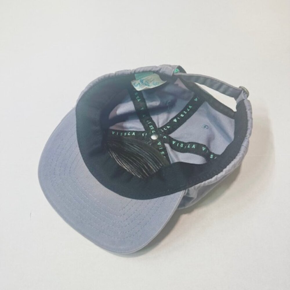 Vissla Mens Hat The Ecology Center Embroider Wide Brim Adjustable Strap Gray OS - Picture 10 of 15